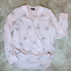 The Limited Print Cross Front Blouse Size S